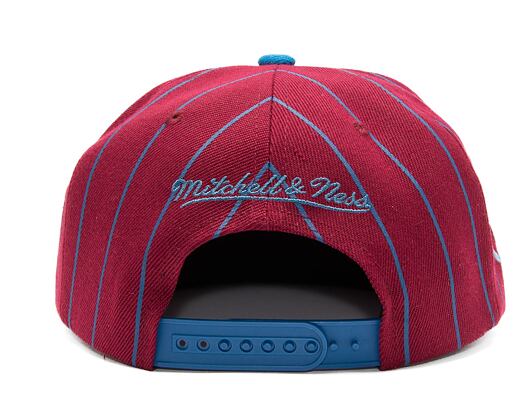 Kšiltovka Mitchell & Ness NHL TEAM PIN SNAPBACK AVALANCHE Maroon