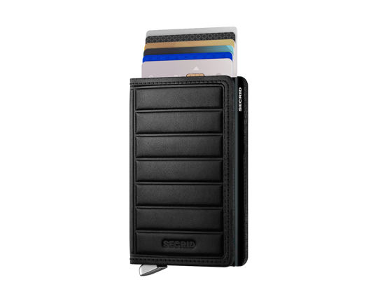 Secrid Premium Slimwallet Emboss Lines Black