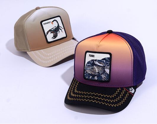 Kšiltovka Goorin - Toxic Trucker - Purple