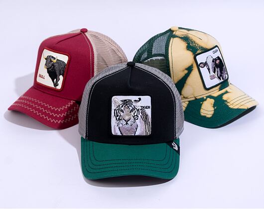 Kšiltovka Goorin - The White Tiger Trucker - Dark Grey
