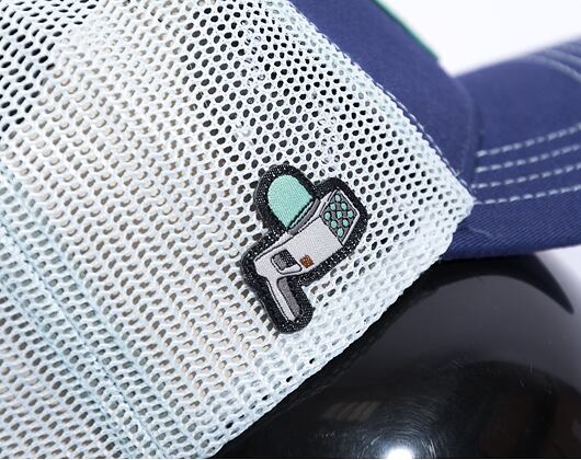 Kšiltovka Capslab Rick and Morty - Rick Trucker Blue