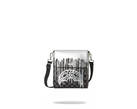 Taška přes rameno Sprayground Platinum Drips Messenger Bag