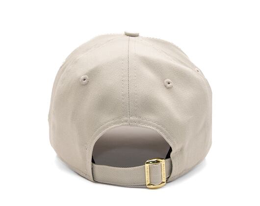 Dámská Kšiltovka New Era - MLB Metallic 9FORTY - NY Yankees - Stone / Gold