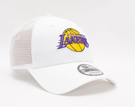 Kšiltovka New Era 9FORTY Trucker NBA Home Field Los Angeles Lakers White / Yellow