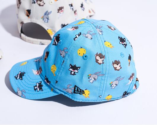 Dětská Kšiltovka New Era 9FORTY Kids lt All Over Print Looney Tunes Sky Blue