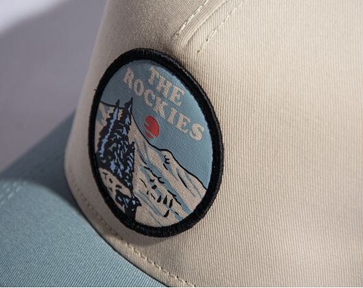Kšiltovka American Needle Valin - Rocky Mountain National Park Black-Ivory-Smoke Blue