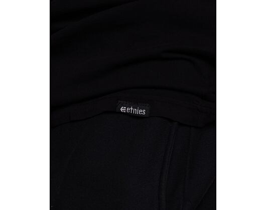 Triko ETNIES × Independent Wash Tee Black