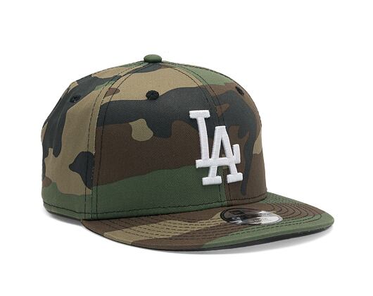 Dětská kšiltovka New Era 9FIFTY Kids MLB Team Camo Los Angeles Dodgers Woodland Camo