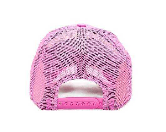 Dětská Kšiltovka New Era 9FORTY Kids A-Frame Trucker MLB Tonal Mesh Los Angeles Dodgers Wild Rose Pi