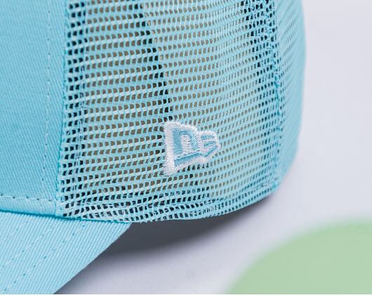 Dětská Kšiltovka New Era 9FORTY Kids A-Frame Trucker MLB Tonal Mesh Los Angeles Dodgers Pastel Blue