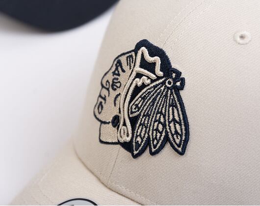 Kšiltovka '47 Brand NHL Chicago Blackhawks '47 MVP SNAPBACK Off White