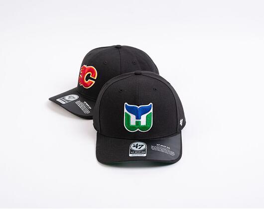 Kšiltovka '47 Brand NHL Hartford Whalers Cold Zone MVP DP Black