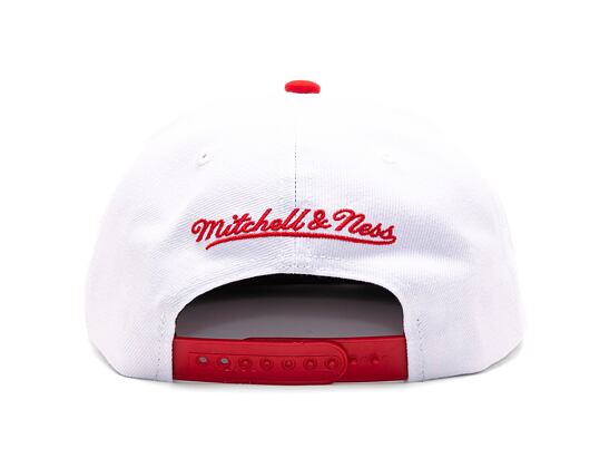 Kšiltovka Mitchell & Ness Branded Sharktooth Snapback Branded Red / White