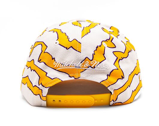 Kšiltovka Mitchell & Ness NBA Krookz Pro Snapback Los Angeles Lakers White / Yellow