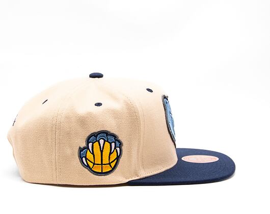 Kšiltovka Mitchell & Ness NBA Sail 2 Tone Snapback Memphis Grizzlies Off White