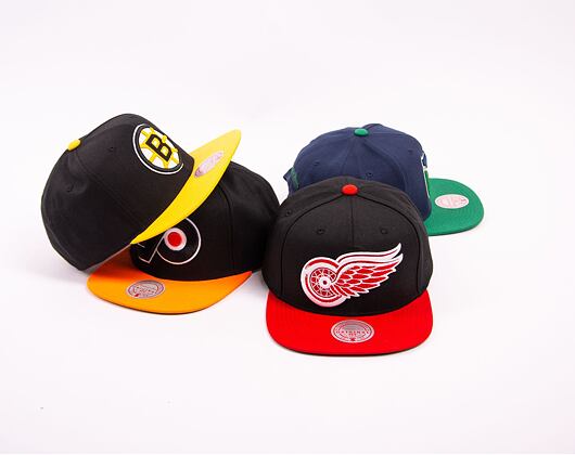Kšiltovka Mitchell & Ness NHL Team 2 Tone 2.0 Snapback Hartford Whalers Blue / Green
