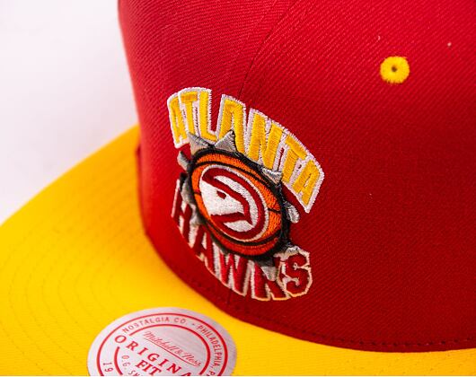 Kšiltovka Mitchell & Ness NBA Breakthrough Snapback Hwc Atlanta Hawks Red