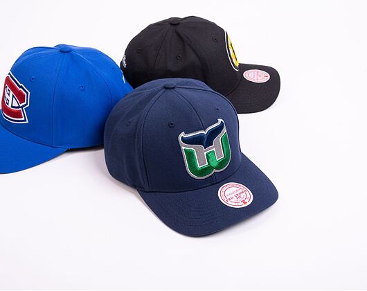 Kšiltovka Mitchell & Ness NHL Team Ground 2.0 Pro Snapback Hartford Whalers Blue