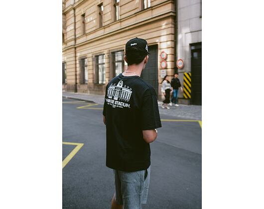 Triko New Era MLB Stadium Graphic Oversized Tee New York Yankees Navy / White