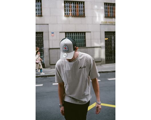 Triko New Era Character Graphic Oversized Tee Branded Stone / Black