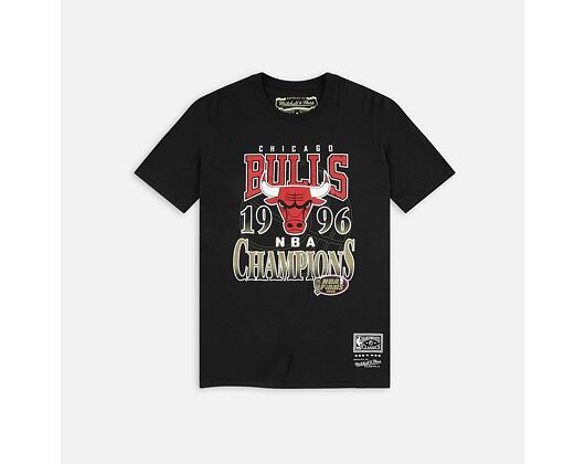 Triko Mitchell & Ness Chicago Bulls "Last Dance" 96 Champs Black