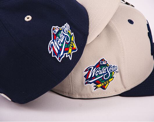 Kšiltovka New Era 59FIFTY MLB World Series Pin New York Yankees Stone / Navy