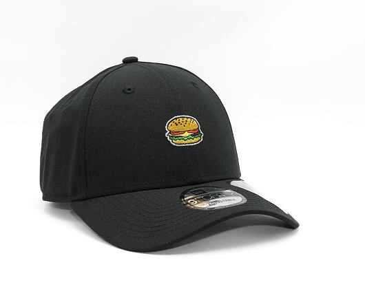 Kšiltovka New Era 9FORTY Food Icon Burger Black / Red