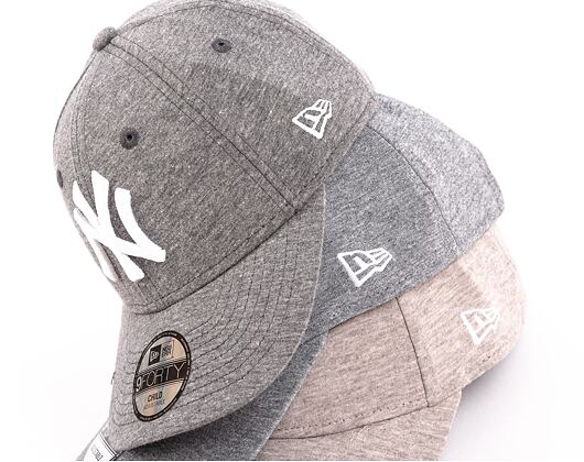 Kšiltovka New Era 9FORTY MLB Jersey New York Yankees Dark Grey / White
