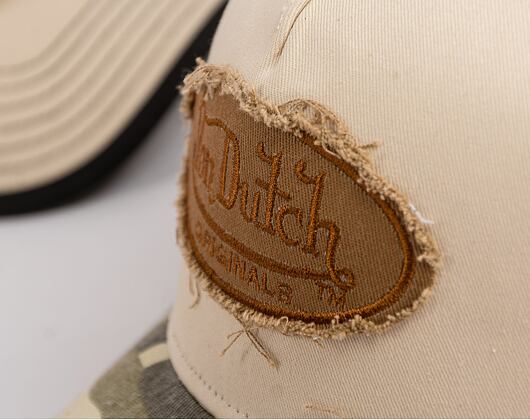 Kšiltovka Von Dutch Trucker Kalmar Sand/Sand