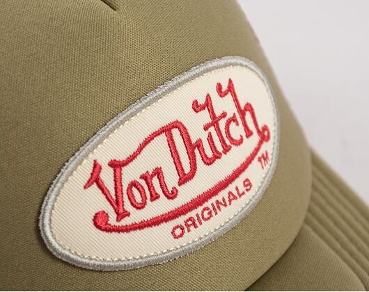 Kšiltovka Von Dutch Trucker Tampa Foam Khaki/Khaki
