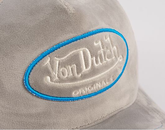 Kšiltovka Von Dutch Trucker Kent Velvet Grey/Sand