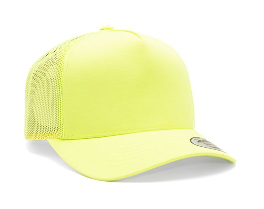 Kšiltovka Yupoong Neon Retro Trucker Neonyellow