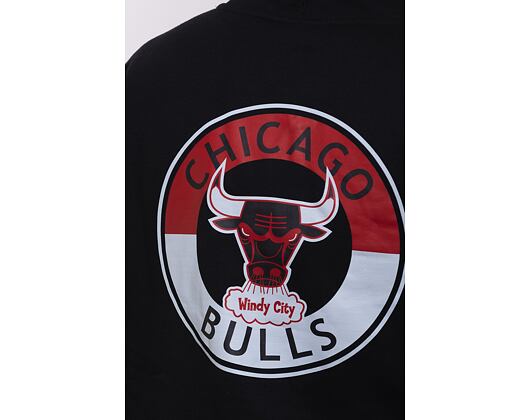 Mikina Mitchell & Ness NBA City Collection Fleece Hoody Bulls Black