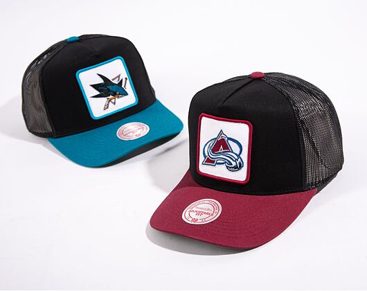Kšiltovka Mitchell & Ness Nhl Truck It Trucker Avalanche Black