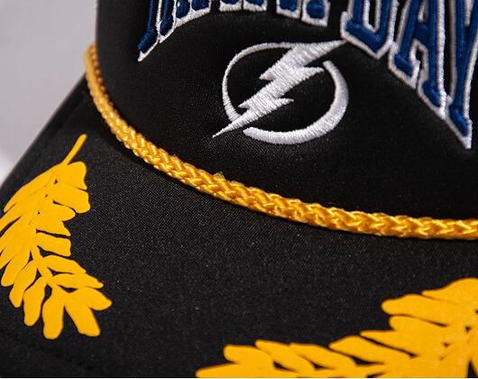 Kšiltovka Mitchell & Ness Nhl Gold Leaf Trucker Lightning Black