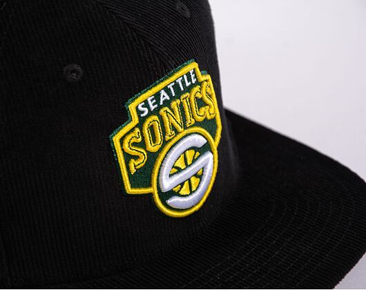 Kšiltovka Mitchell & Ness Nba Black Cord Snapback Hwc Supersonics Black
