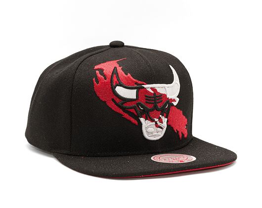 Kšiltovka Mitchell & Ness NBA Paint By Number Snapback Bulls Black