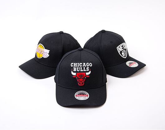 Kšiltovka Mitchell & Ness NBA Team Logo Hc Cr Snapback Bulls Black