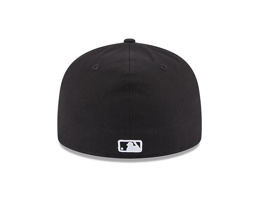 Kšiltovka New Era 59FIFTY MLB Team Side Patch Los Angeles Dodgers Black / White