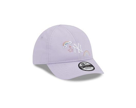 Dětská Kšiltovka New Era 9FORTY Kids MLB Starry New York Yankees Pastel Lilac