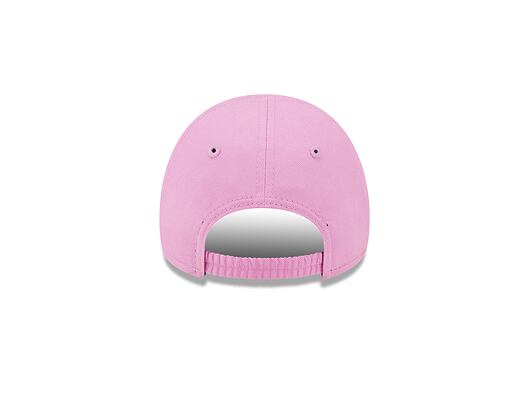 Dětská Kšiltovka New Era 9FORTY Kids MLB League Essential New York Yankees Wild Rose / White