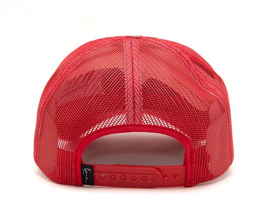 Kšiltovka Karl Kani Woven Signature Trucker Cap Red/White