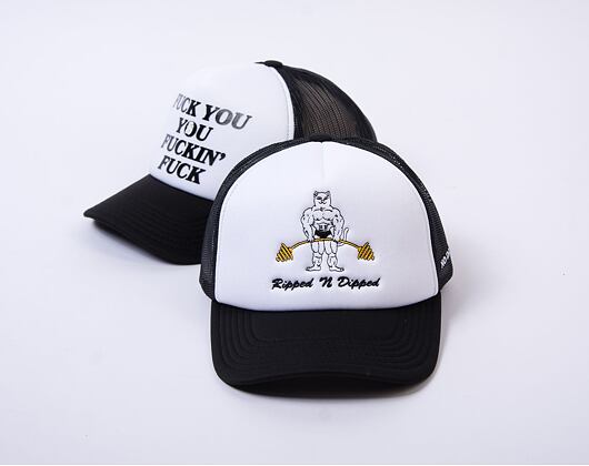 Kšiltovka RIP N DIP Ripped N Dipped Trucker Hat (Black) RND10129