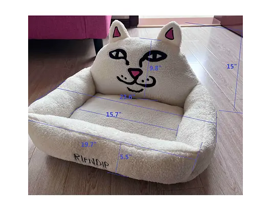 Malý Pelech pro zvíře RIP N DIP Lord Nermal Small Pet Bed RND10047 White