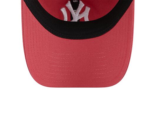 Kšiltovka New Era 9TWENTY MLB League Essential New York Yankees Litmus Pink / Optic White