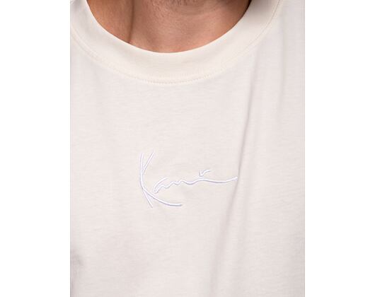 Triko Karl Kani Small Signature Essential Tee off white