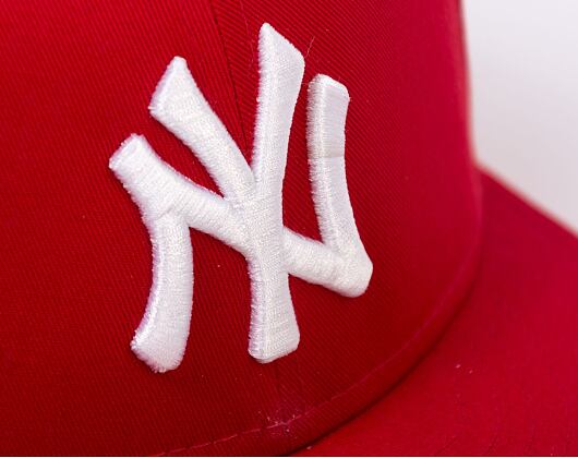 Kšiltovka New Era - MLB Basic 9FIFTY - NY Yankees - Scarlet / White