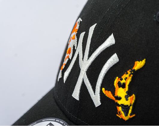 Dámská kšiltovka New Era 9FORTY Womens MLB Floral Metallic New York Yankees Black