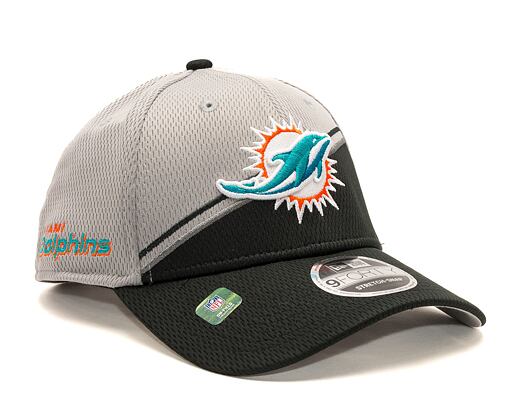 Kšiltovka New Era 9FORTY Stretch-Snap NFL Sideline 23 Miami Dolphins