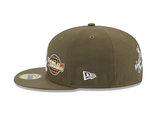 Kšiltovka New Era 59FIFTY MLB 5 Olive WS Chicago White Sox New Olive / White